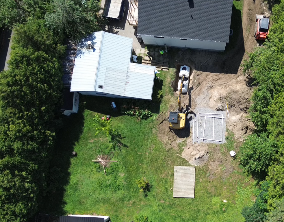 Septic Installation Ottawa Job Site