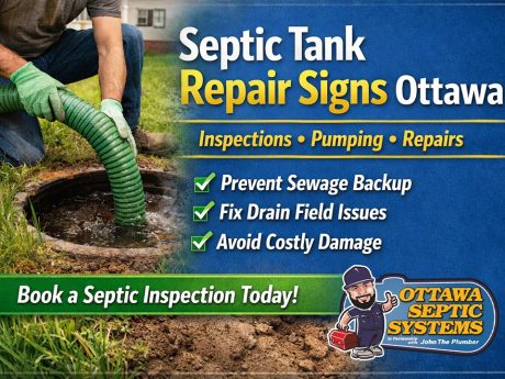 Septic Tank Repair Signs Ottawa